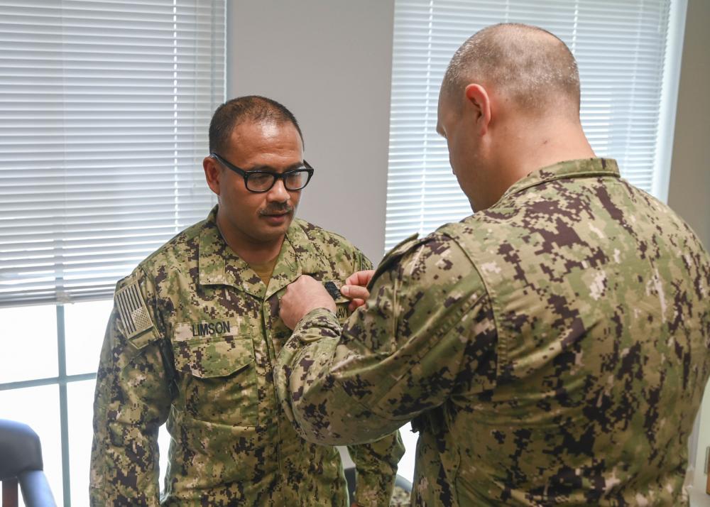 Senior Chief First Sigonella Sailor to Receive Navy Security Force Insignia