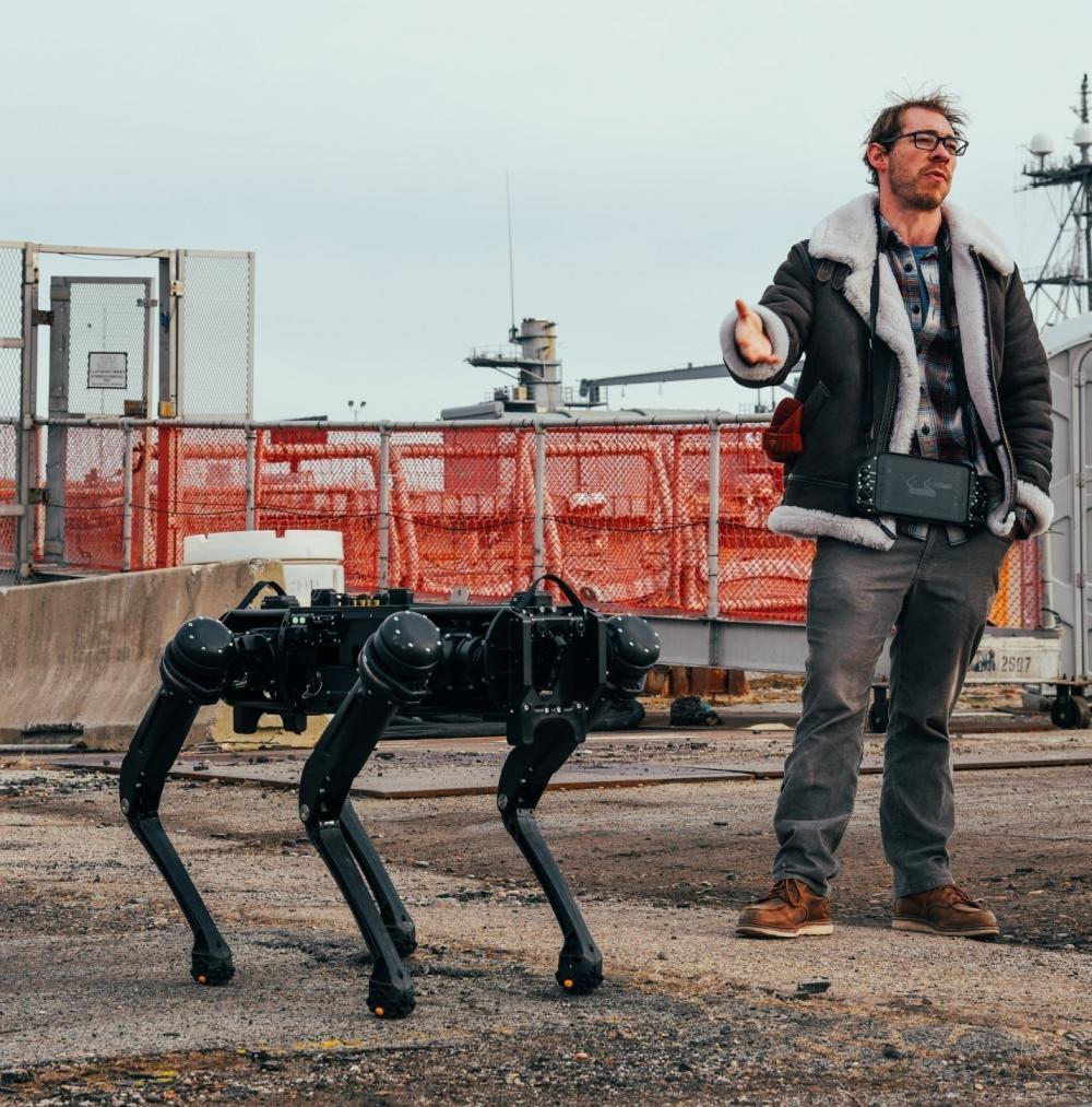Robot Dogs and Drones 3D Mapping ‘Ghost Ships’ with Laser-based Sensors
