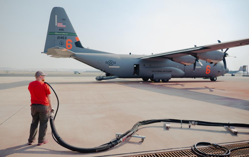 MAFFS Crews Drop 11,556 Gallons of Retardant on First Day of 2022 Activation