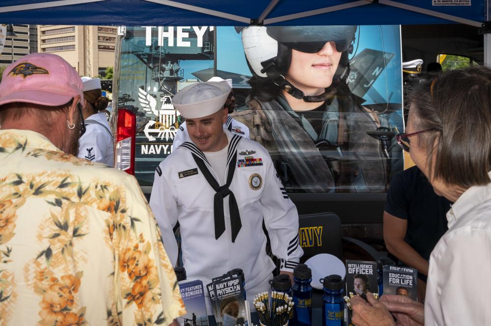 Sailors attend Maryland Fleet Week and Flyover Baltimore 2022