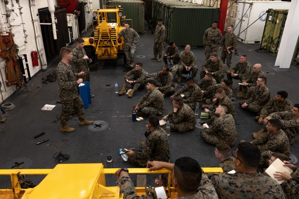 UNITAS 2022: Marines Conduct Training Aboard USS Mesa Verde (LPD 19)