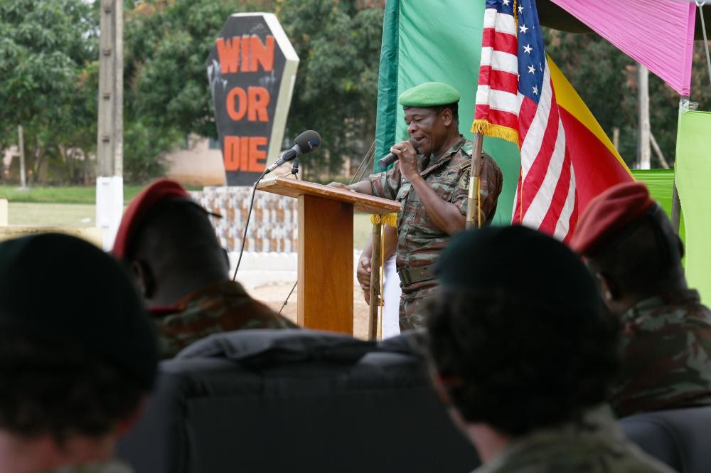 U.S. Special Forces conducts Joint Combine Exercise Training with Benin Army Forces