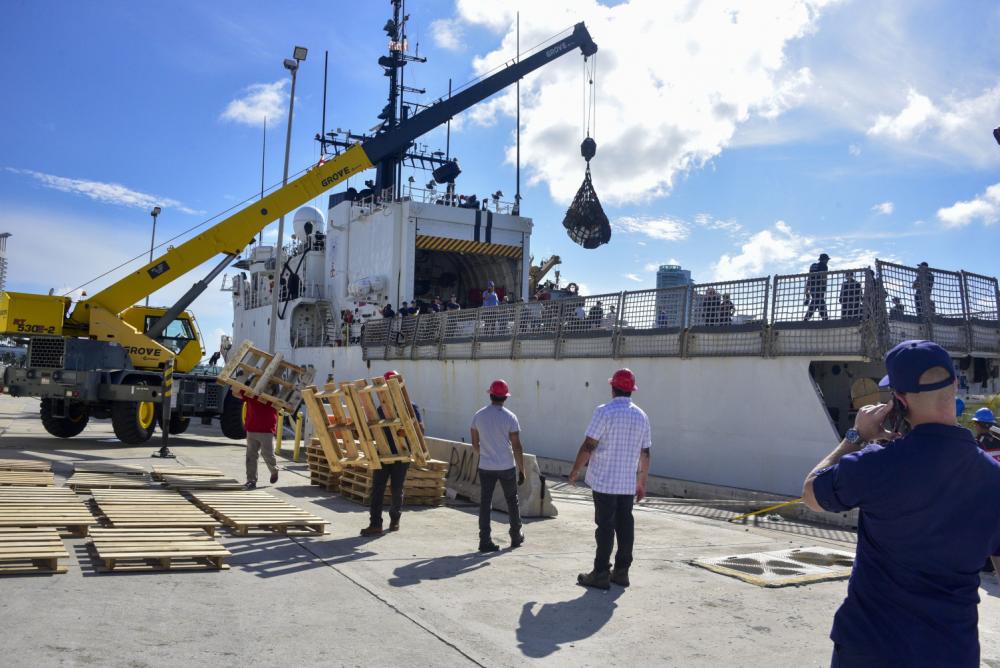 Coast Guard offloads more than $475 million in illegal narcotics in Miami