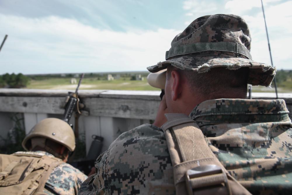 1st Battalion 6th Marine Regiment Conducts Combat Readiness Exercise