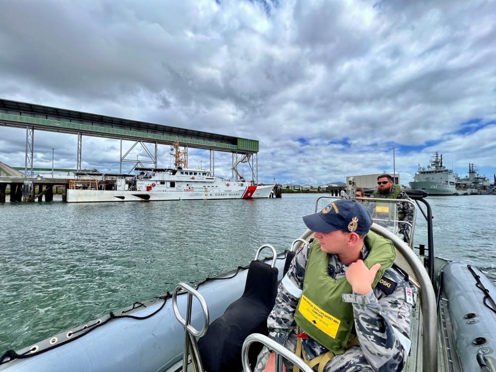 U.S. Coast Guard conducts planned port visit in Cairns, Australia