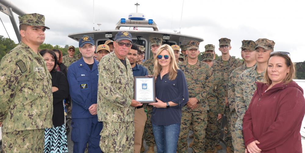 New York Naval Militia presents Josephthal Awards