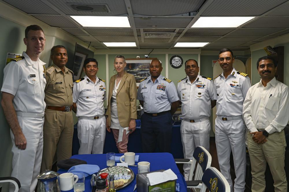 Coast Guard Cutter Midgett visits Chennai, India