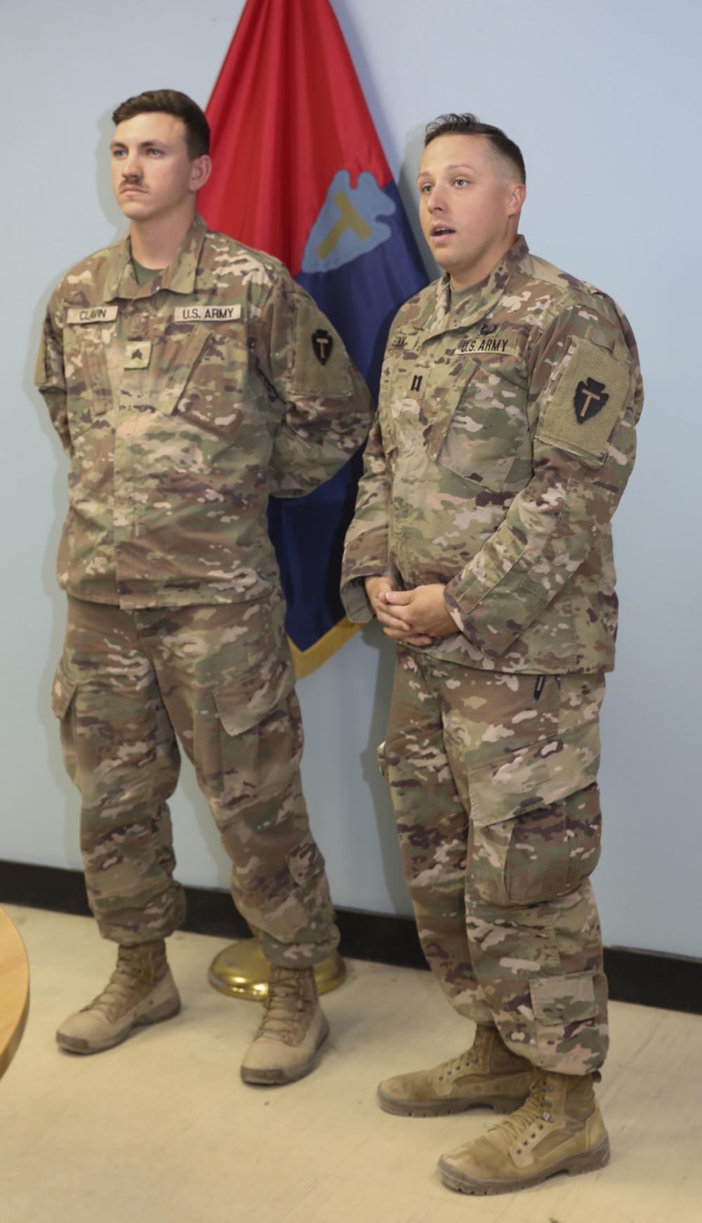 Task Force Roosevelt Soldier recognized as CJTF-OIR &quot;Hero of the Week&quot;