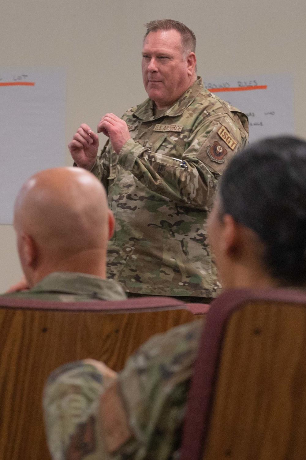 162nd Wing hosts mental health first aid training course for Tucson Air Guardsmen