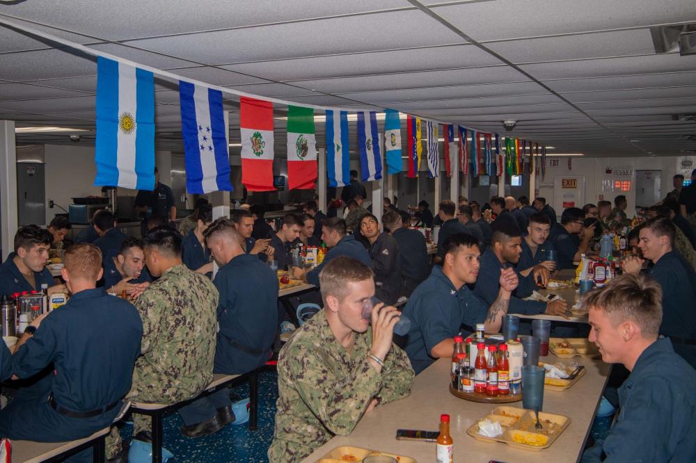 USS Carl Vinson (CVN 70) Holds Hispanic Heritage Month Celebration