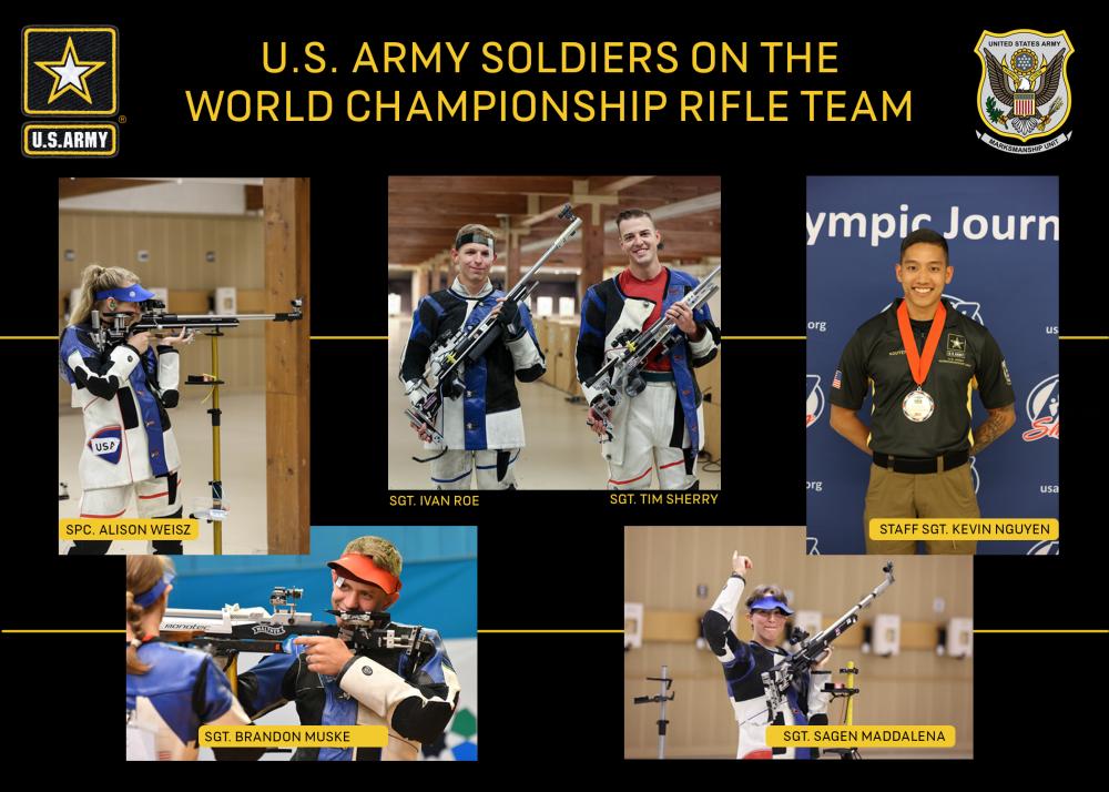 Fort Benning Soldiers to Compete in Rifle World Championships