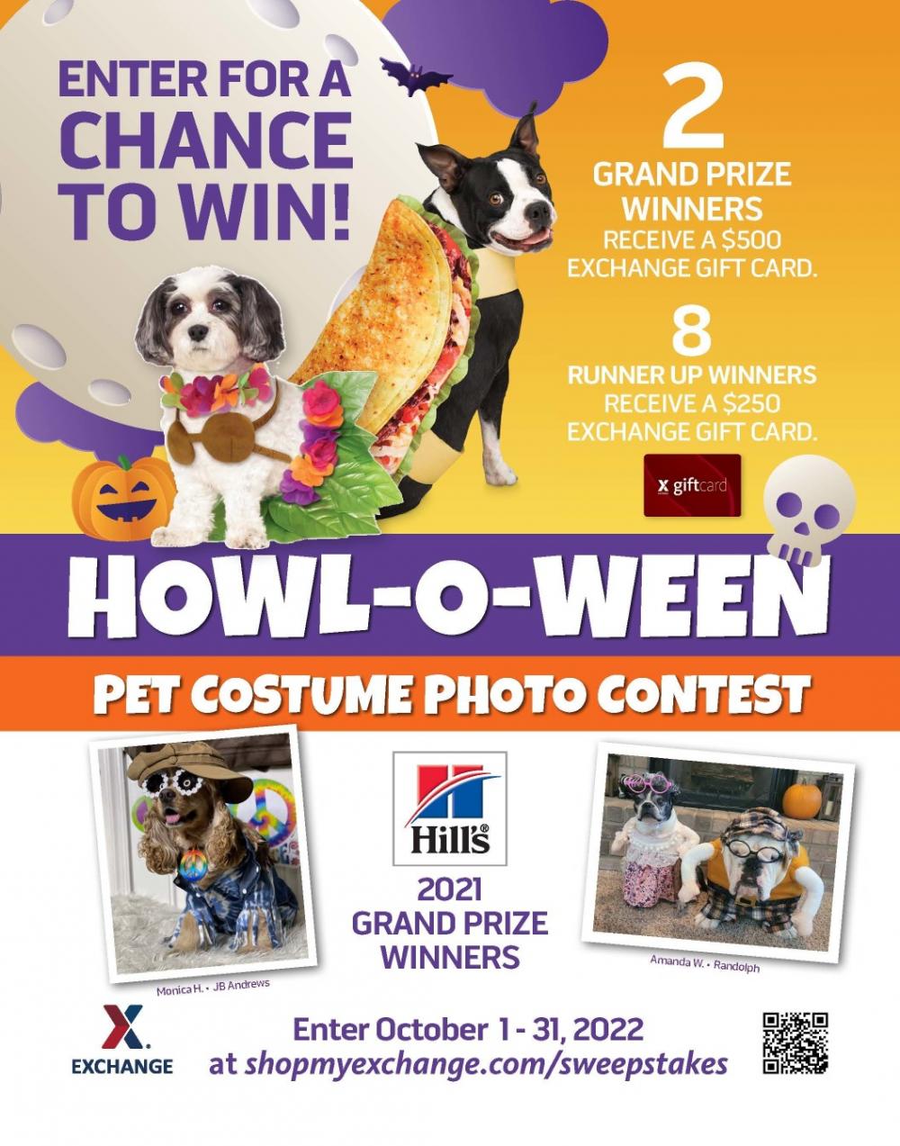 DVIDS – News – Military Pets Can Earn Halloween Treats with $3,000 in Prizes in Exchange Pet Photo Contest