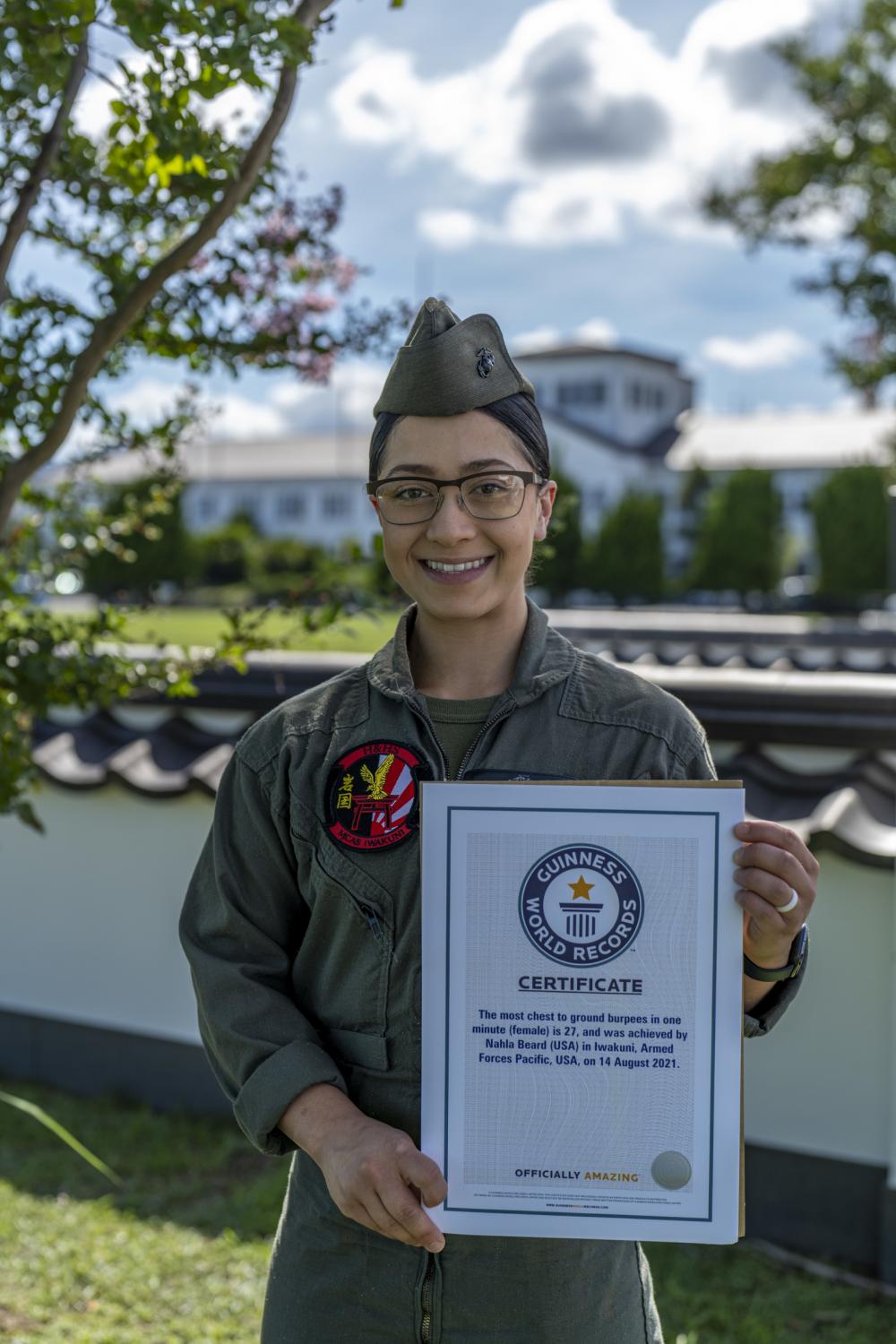 US Marine air traffic controller achieves Guinness World Record at MCAS Iwakuni