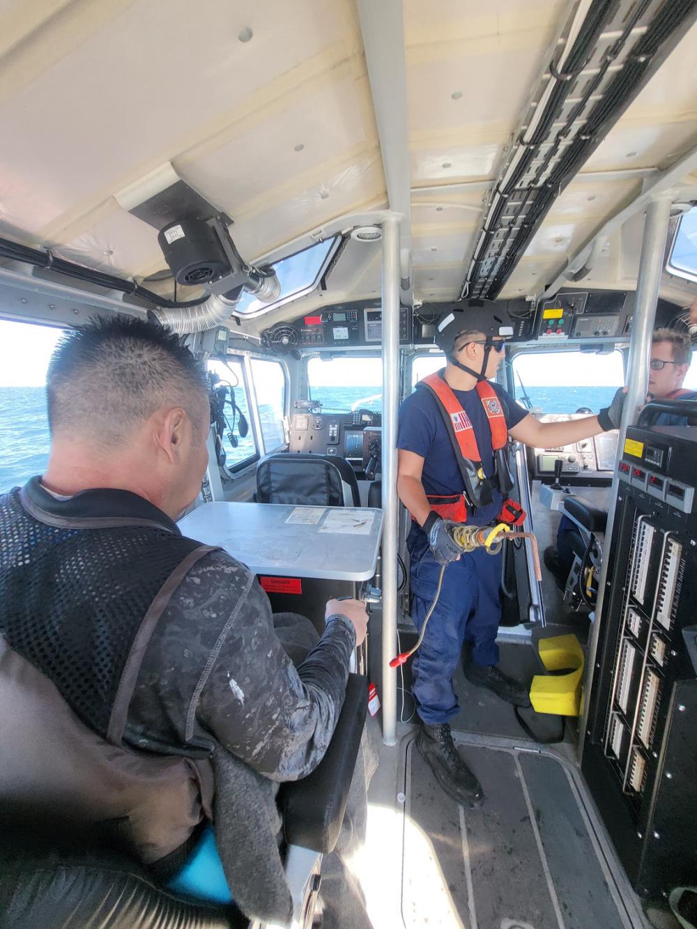 Coast Guard rescues 3 overdue boaters offshore Empire, La. 