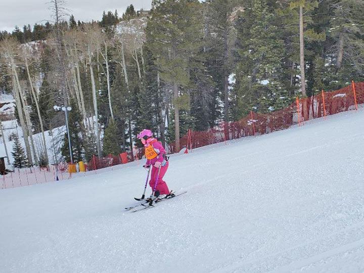 Meagan Gorsuch downhill skiing
