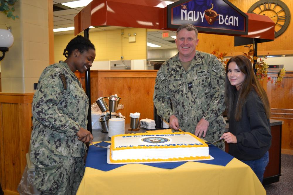 Navy Birthday Celebrated at Galley 525
