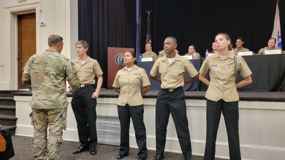 BRHS NJROTC Cadets Visit Troy University