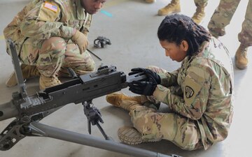 Weapons Training With The 369th Sustainment Brigade