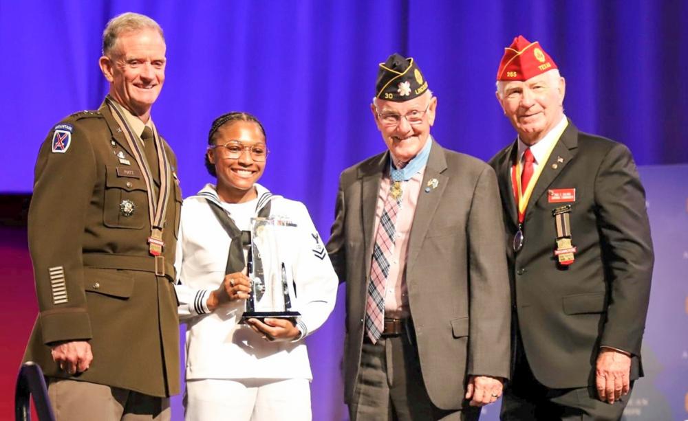 IWTC Virginia Beach Sailor Awarded the American Legion Spirit of Service Award