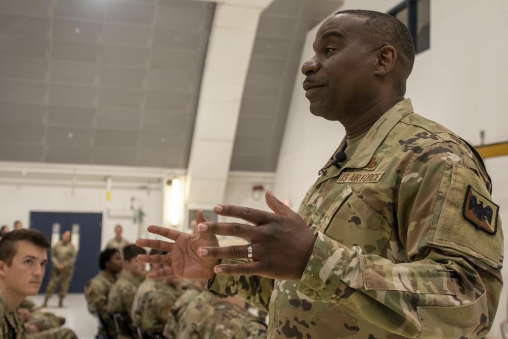 Command Chief Master Sergeant of the Air National Guard Visits 179th Airlift Wing