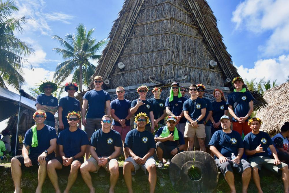 USCGC Oliver Henry crew attend World Coconut Day