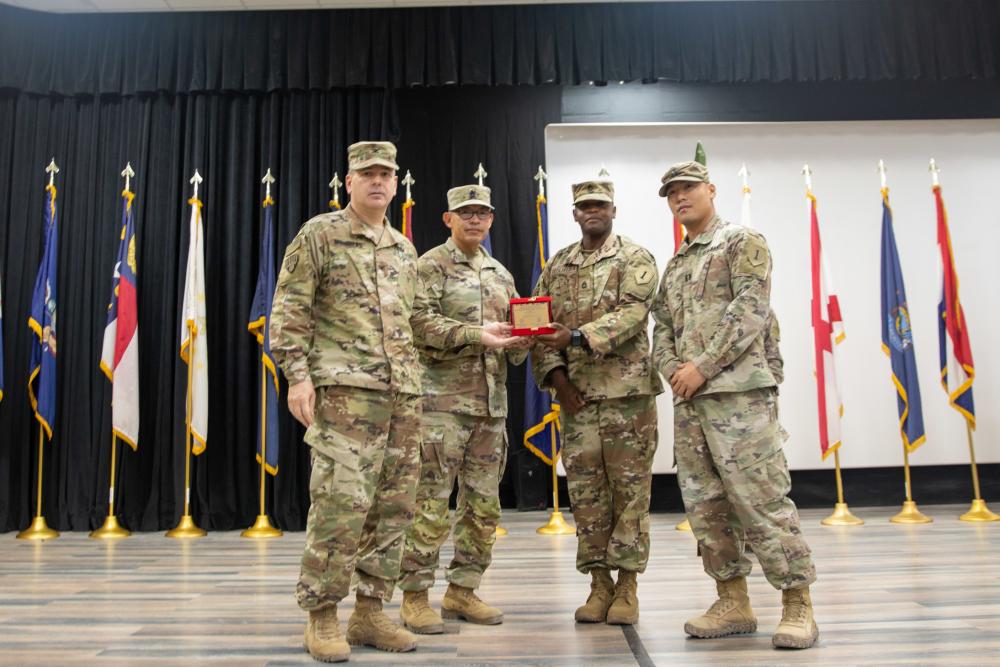 DVIDS – News – First Infantry Division’s Finance Unit transfers authority to 82nd Airborne’s Finance Battalion in Kuwait