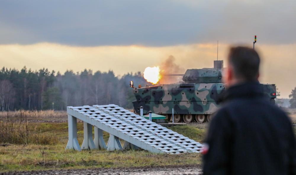eFP Battle Group Poland Unveils New Fire Power