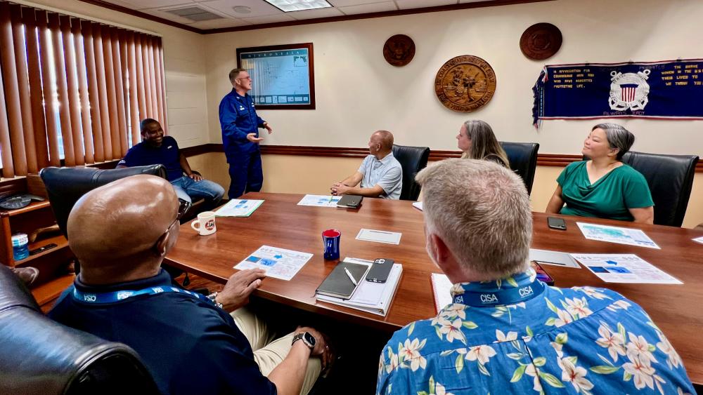 Capt. Simmons discusses unit missions throughout Micronesia 