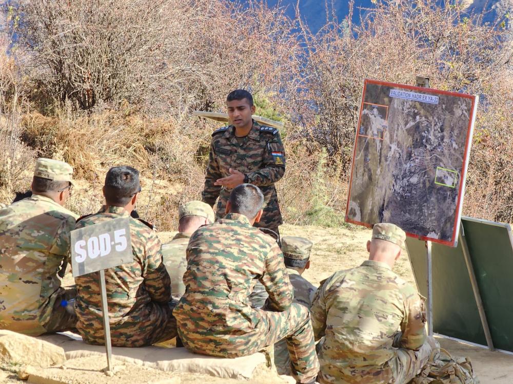 Indian Soldier Explains Humanitarian Assistance and Disaster Relief Operations