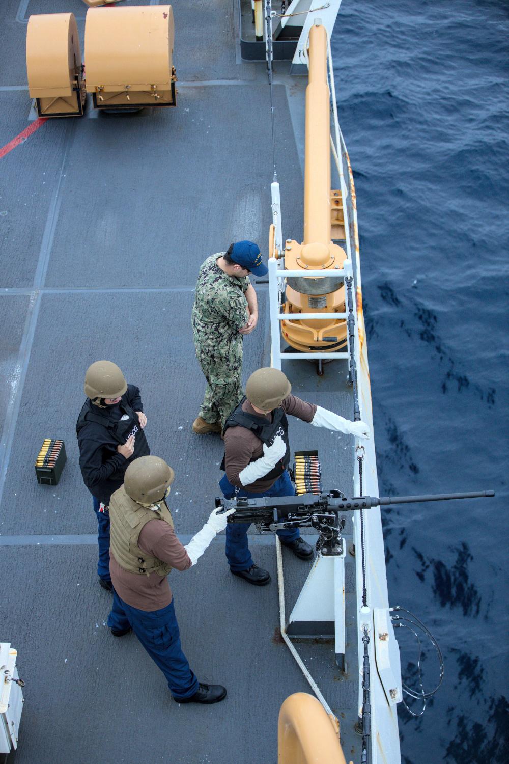 Coast Guard Cutter Bertholf (WMSL 750) conducts 77-day counter-narcotic deployment in the Eastern Pacific Ocean