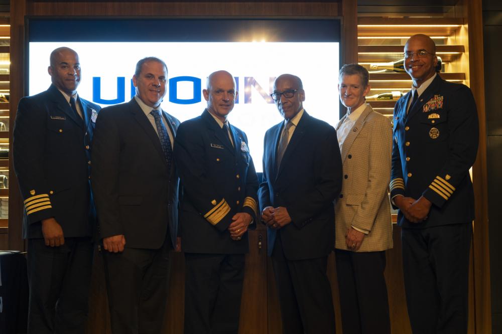 U.S. Coast Guard Academy partner with the Harrison Fitch Leaderhip Fund