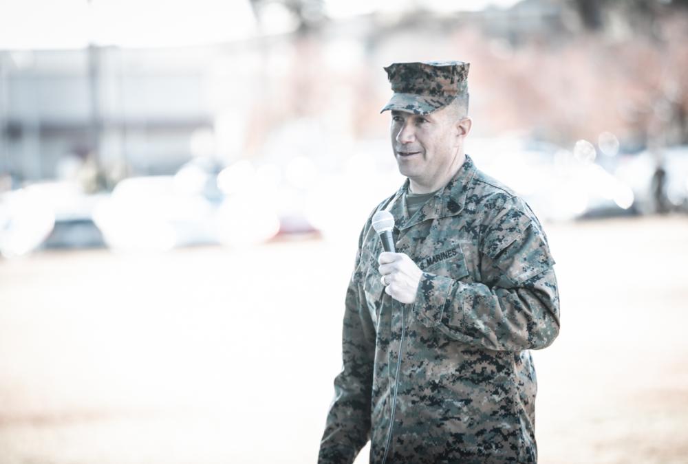 1st Marine Division holds relief, appointment ceremony