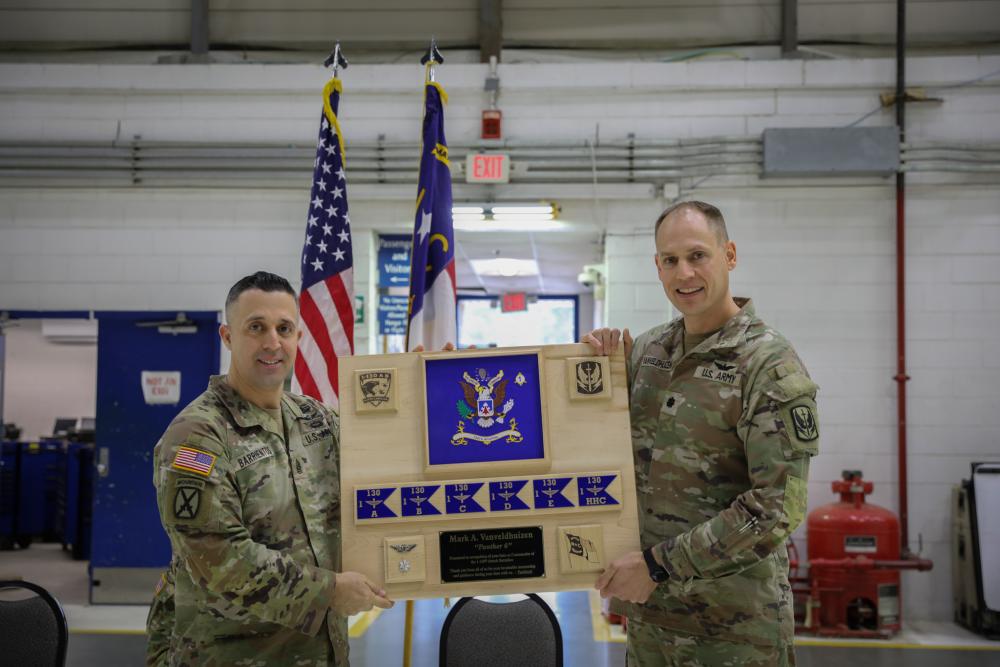 1-130th “Panthers” Attack Battalion Welcomes New Commander