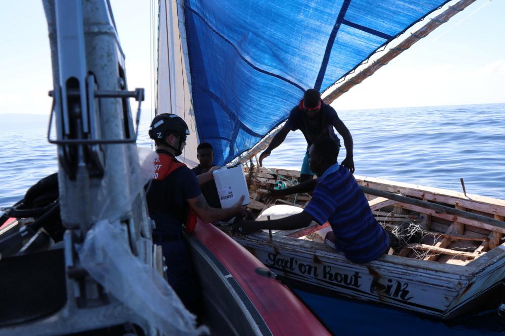 Assisting Haitian Sailors