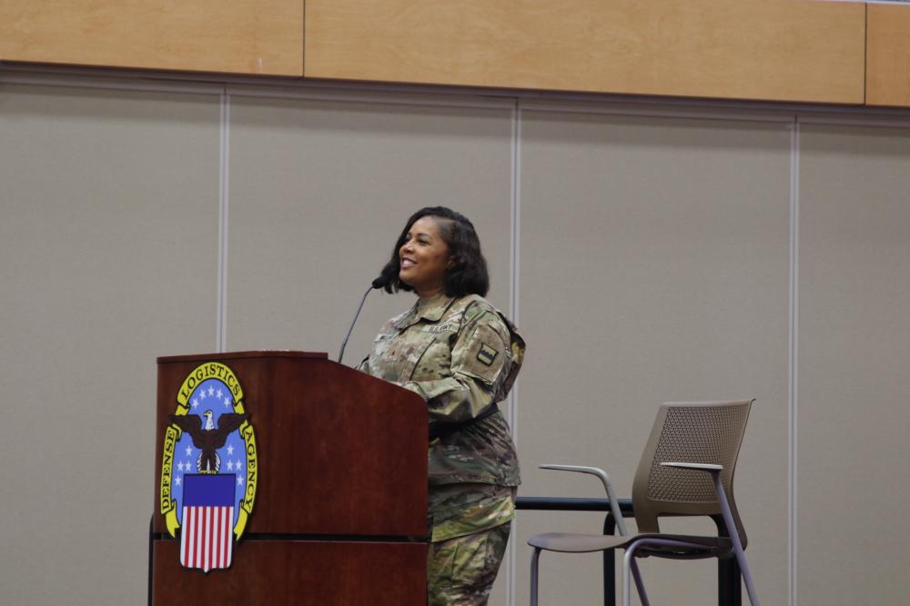 Brig. Gen. Patricia Wallace Addresses the Command