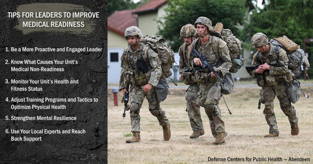 DVIDS – News – Military public health experts provide tips for leaders to improve medical readiness
