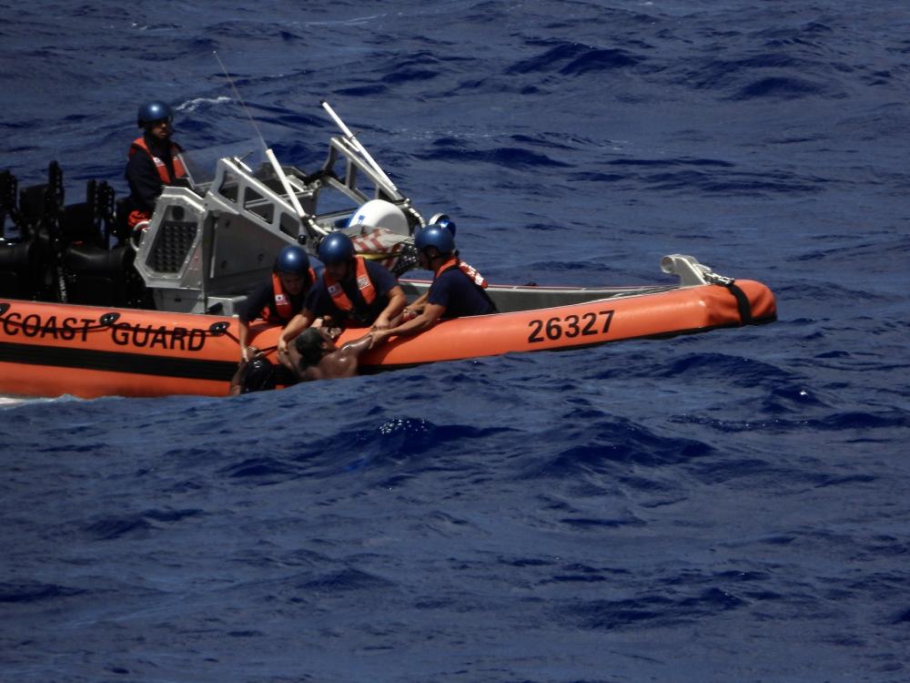 Myrtle Hazard crew rescues two mariners 