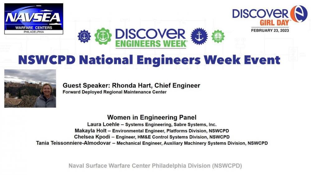 DVIDS – News – NSWC Philadelphia Division Hosts “Introduce a Girl to Engineering” Event for National Engineers Week