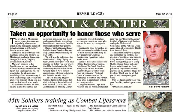 Reveille, The - May 12, 2011