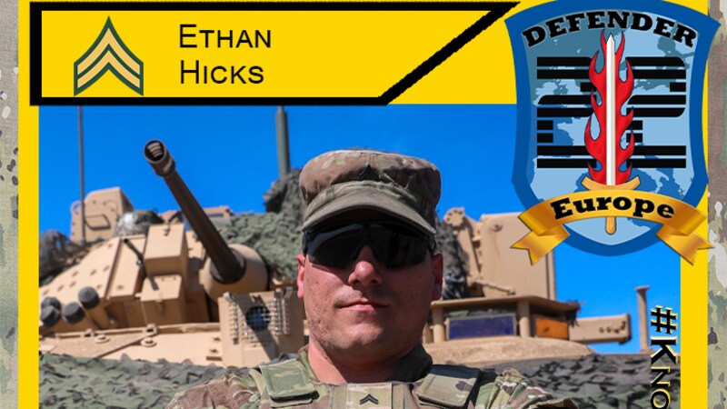 Know Your Defender - Cpl. Ethan Hicks