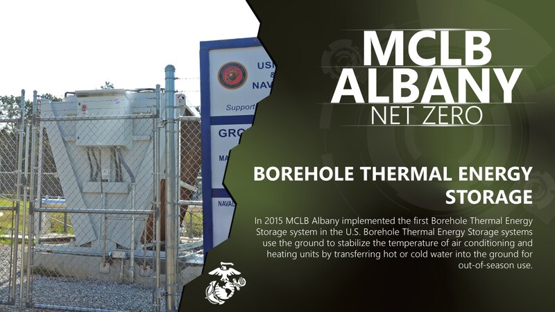 MCLB Albany Net Zero: Borehole Thermal Energy Storage