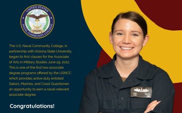 USNCC, ASU Begin First Military Studies Classes