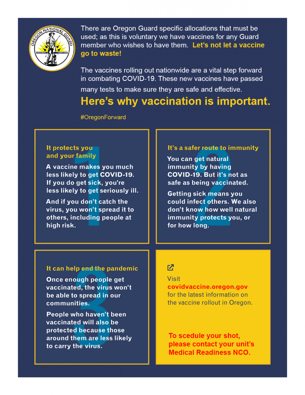 COVID Vaccine Info Flyer