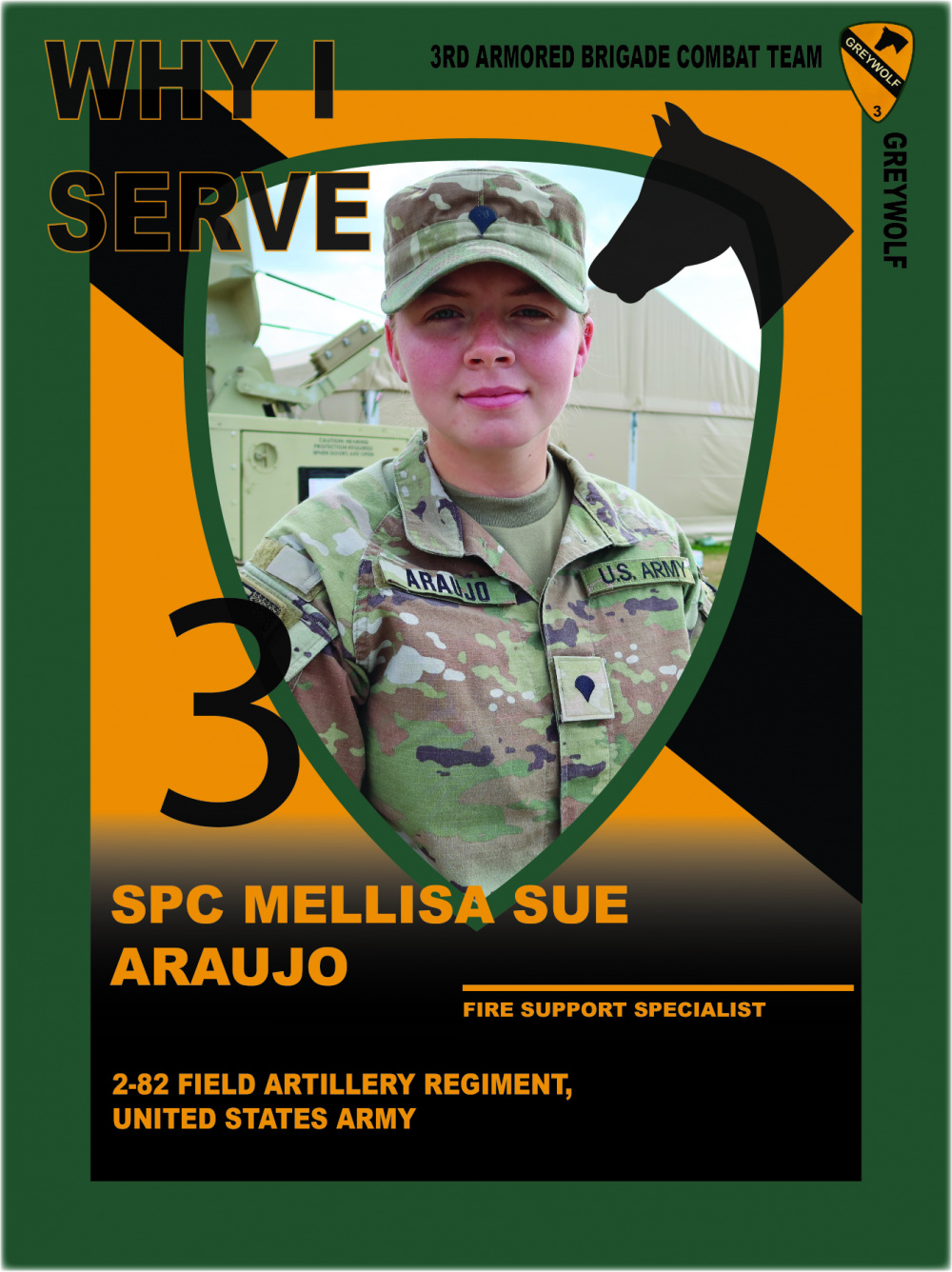 Why I Serve - Spc. Melissa Sue Araujo