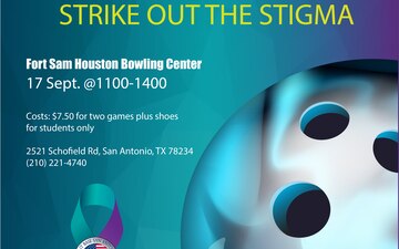 JBSA Suicide Prevention Awareness Month Bowling game