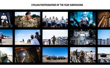 AETC Civilian photographer of the year collage.