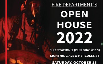 MCAS Iwakuni Fire Department Open House 2022 Graphic