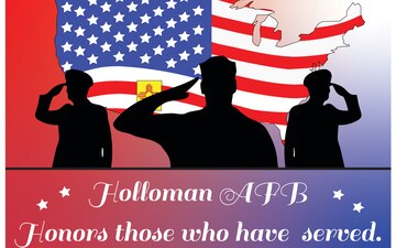 Holloman Air Force Base Veterans Day Graphic