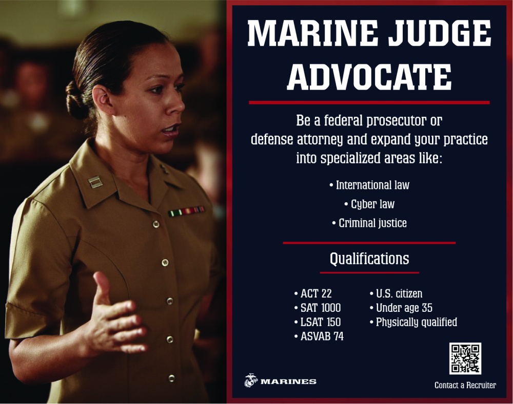 Marine Judge Advocate Poster
