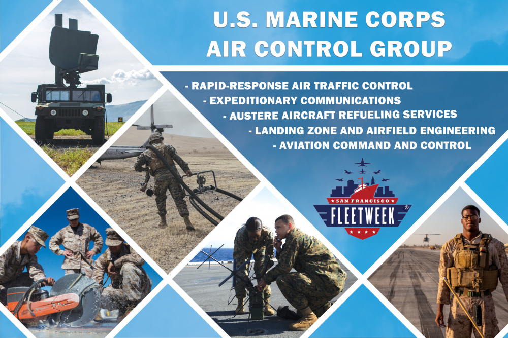 San Francisco Fleet Week: Marine Air Control Group Poster